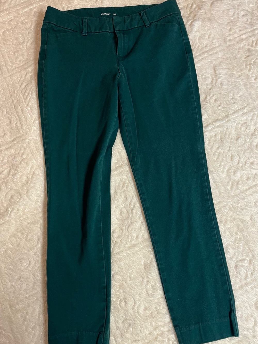 Old Navy Teal Straight-Leg Jeans